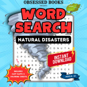 Word Search Puzzle: Natural Disasters (eBook - PDF)