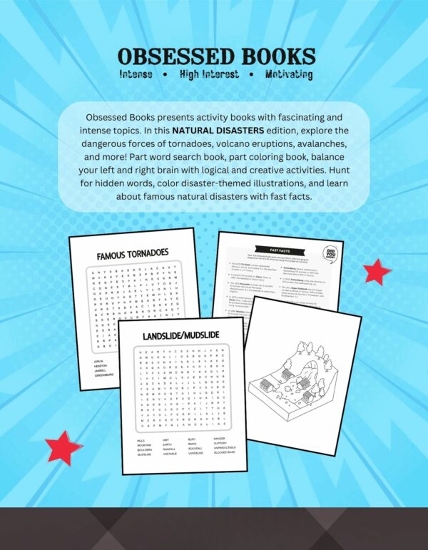Word Search Puzzle: Natural Disasters (eBook - PDF) - Image 2